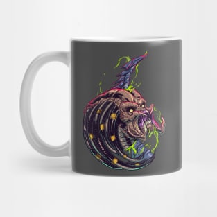 Impaled Predator (with Retro Logo on Reverse) Mug